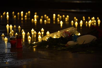 Акция ` Свеча памяти ` в Москве