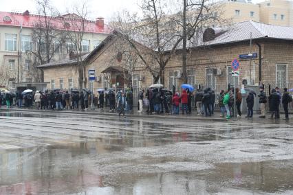 Очередь в Центр крови имени О.К.Гаврилова в Москве