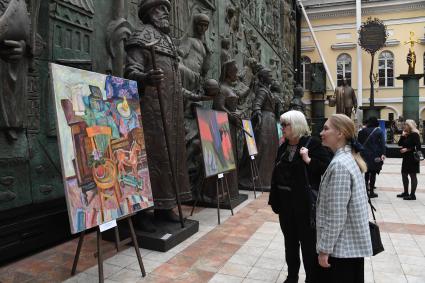 В Галерее искусств Зураба Церетели открылась художественная выставка российских и белорусских художников