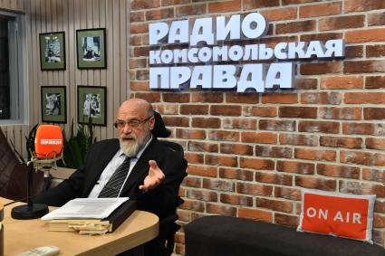 Владимир Соловьев на радиостанции `Комсомольская правда`