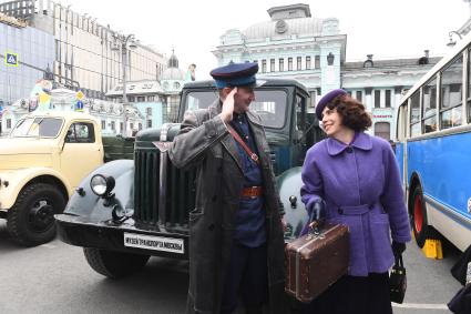 Выставка ретроавтомобилей в Москве