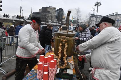 Парад ретротрамваев в Москве