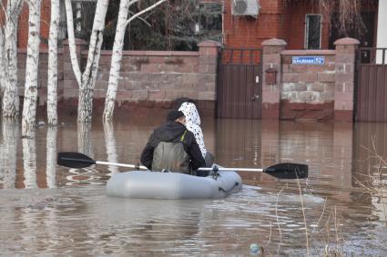 Последствия прорыва дамбы в Орске