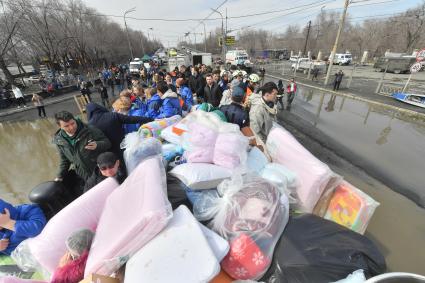 Последствия прорыва дамбы в Орске