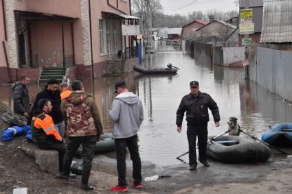 Половодье в Оренбурге