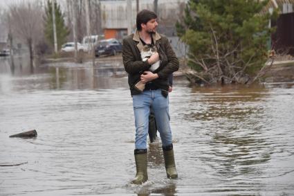 Половодье в Оренбурге