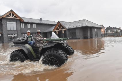 Половодье в Оренбурге