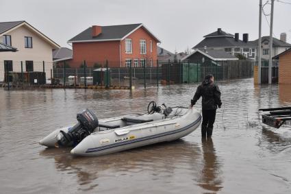 Половодье в Оренбурге