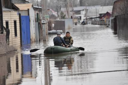 Половодье в Оренбурге