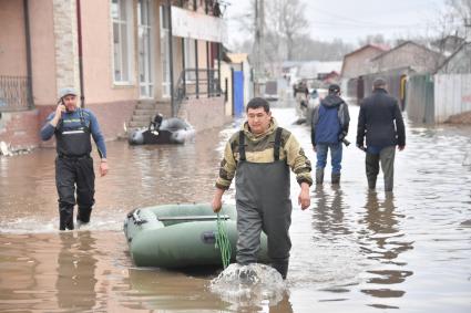 Половодье в Оренбурге