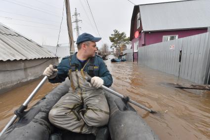 Половодье в Оренбурге