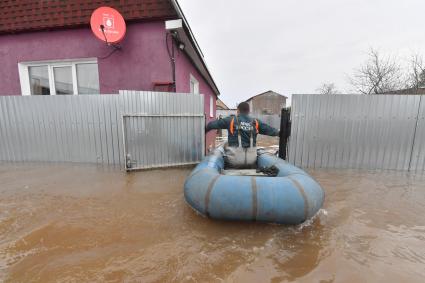 Половодье в Оренбурге