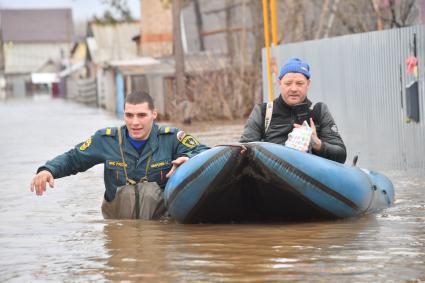 Половодье в Оренбурге