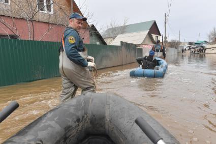 Половодье в Оренбурге