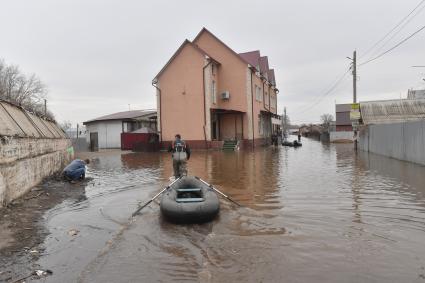 Половодье в Оренбурге