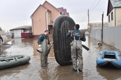 Половодье в Оренбурге