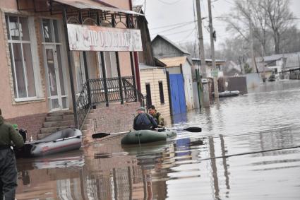 Половодье в Оренбурге