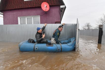 Половодье в Оренбурге