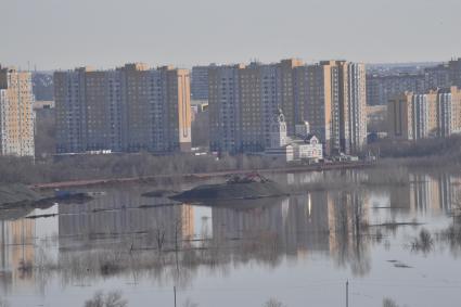 Половодье в Оренбурге в районе ЖК Дубки\"