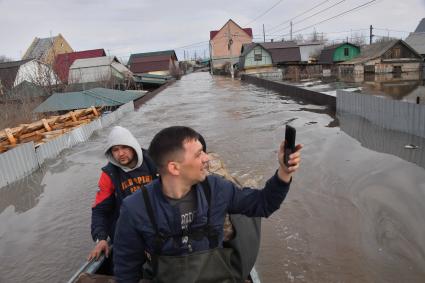 Наводнение в Оренбурге