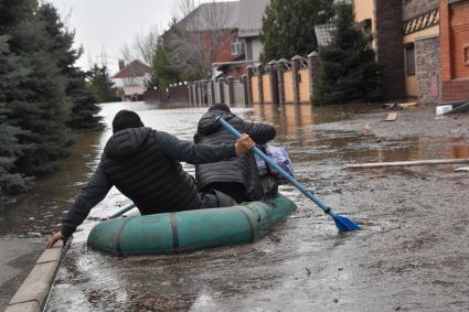 Наводнение в Оренбурге