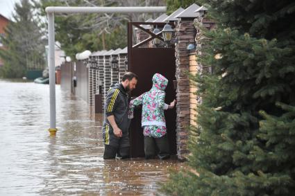 Наводнение в Оренбурге