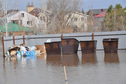 Наводнение в Оренбурге. ЖК `Гранд-парк`