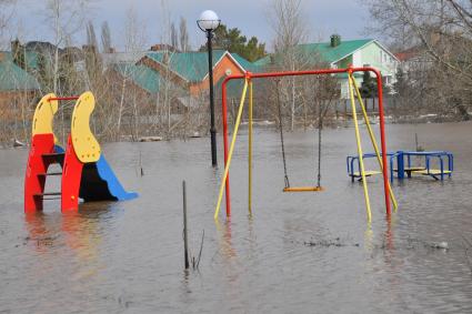 Наводнение в Оренбурге. ЖК `Гранд-парк`