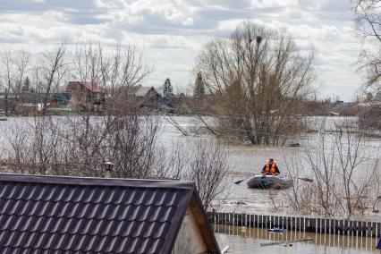 Паводок в Кургане