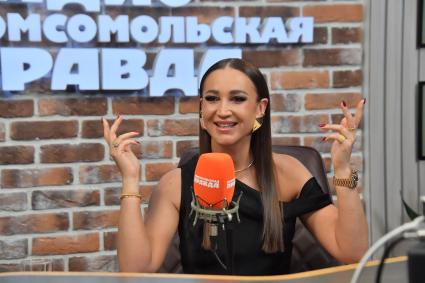 Ольга Бузова на радиостанции `Комсомольская правда`