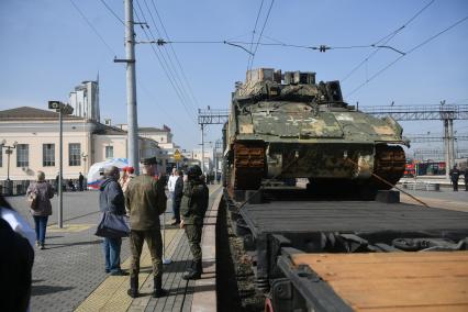 Агитационный поезд Сила в правде, в Екатеринбурге