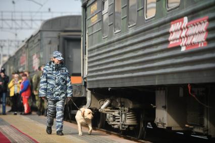 Агитационный поезд Сила в правде, в Екатеринбурге