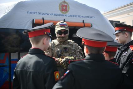 Агитационный поезд Сила в правде, в Екатеринбурге