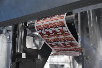 Производство лотерейных билетов на подмосковной типографии `ББС`