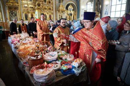 Пасхальное богослужение в Перми