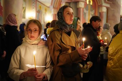 Пасхальное богослужение в Самаре