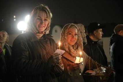 Пасхальное богослужение в Красноярске