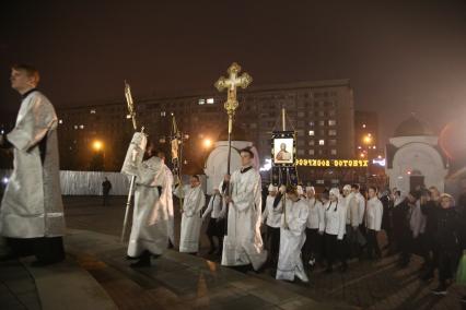 Пасхальное богослужение в Красноярске