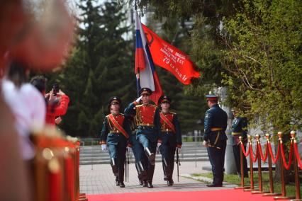 Открытие памятника Герою Советского союза генерал-полковнику Валерию Востротину