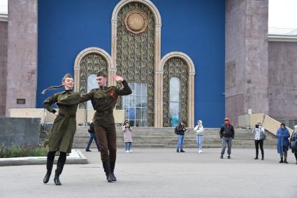 Празднование Дня Победы в Москве