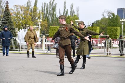 Празднование Дня Победы в Москве