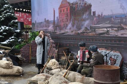 Празднование Дня Победы в Москве