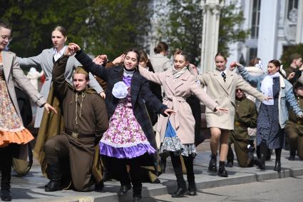 Празднование Дня Победы в Москве