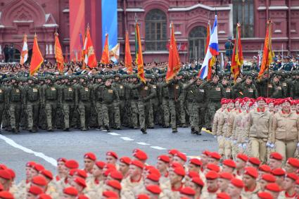 Военный парад, посвященный 79-й годовщине Победы в Великой Отечественной войне