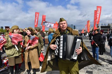 Празднование Дня Победы на Поклонной горе