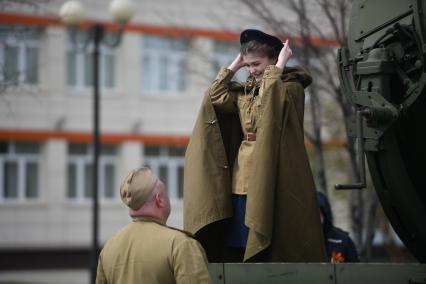 Парад исторической техники в День Победы в Свердловской области