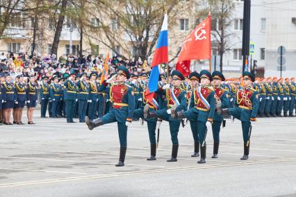 Празднование Дня Победы в Перми