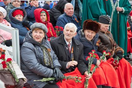 Празднование Дня Победы в Перми