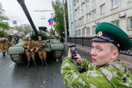 Празднование Дня Победы в Челябинске