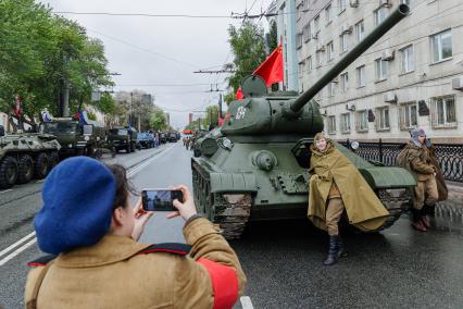 Празднование Дня Победы в Челябинске